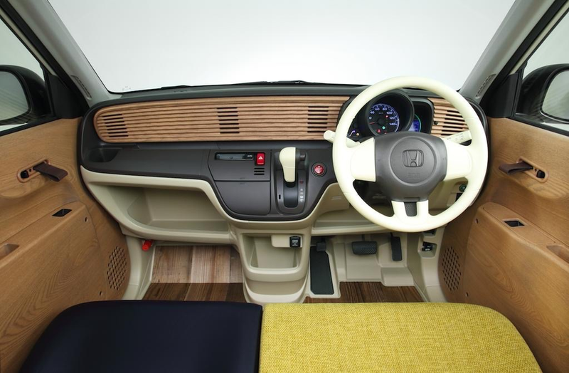 Illustration for article titled Honda N-One 'Natural' Concept Is A Funky Kei Ecobox With Wooden Interior
